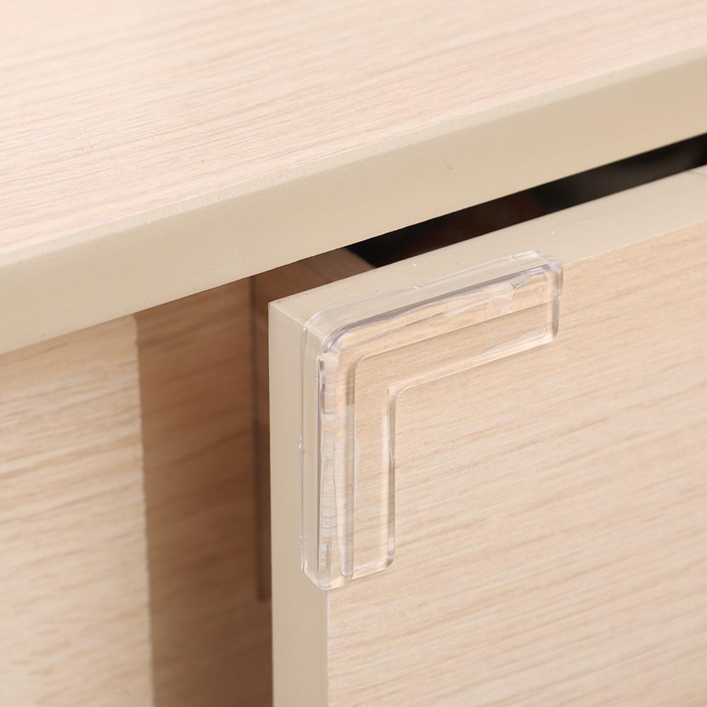 1-16 Pezzi Protezione Angolo Tavolo in Silicone Trasparente Copertura Protezione Sicurezza Bambino Anticollisione Angolo Bordo