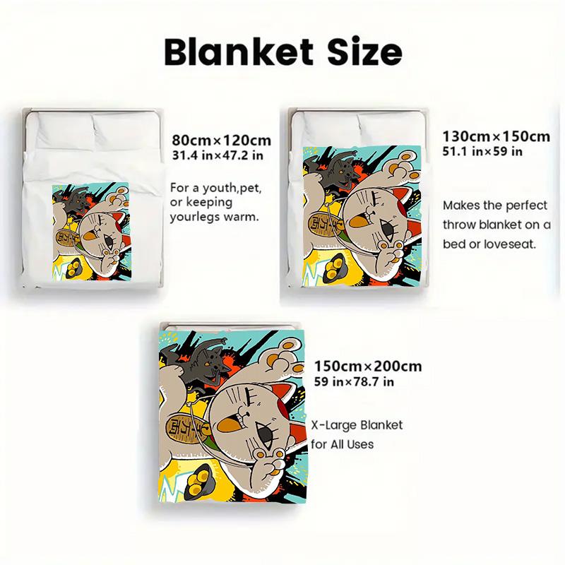 Turbo Granny 2D Flat Pattern Flannel Blanket High quality All Seasons Warmth and Comfort Perfect for Christmas Gifts.MMT0918095