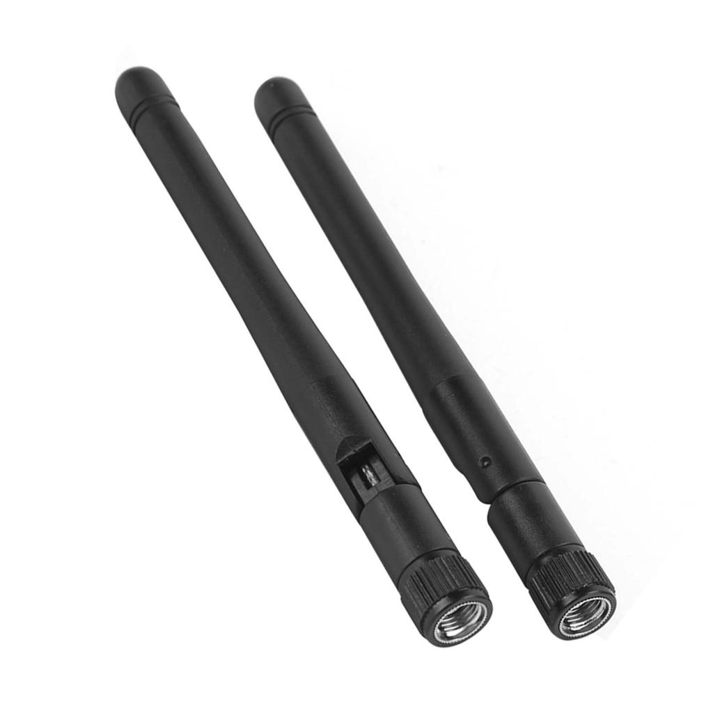2Pcs Wifi Antenna 2.4G 5G DualBand Wireless Routing Network Card Antennas 5DBI 11CM