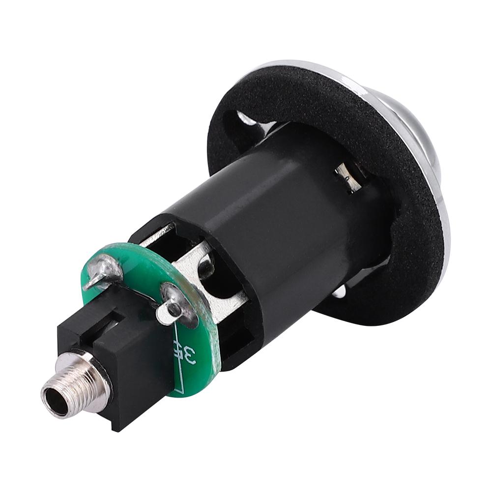 1 4 (6.35mm) Output 2.5mm Input Endpin Jack for Acoustic Guitar Built in Rod Piezo Pickup