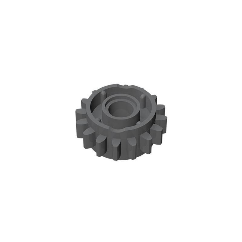 50G MOC 18946 Small Particle Educational Building Blocks: 16-Tooth Gearbox Gear Loose Spare Parts