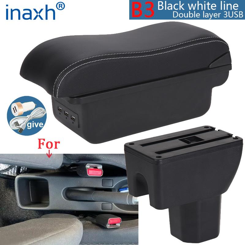 Für Suzuki Splash Armlehne Box Auto Lagerung Box Arm Für Suzuki Splash Auto Armlehne Innen Details Retrofit teile PU Leder