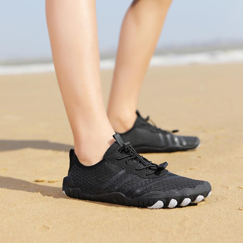 Rutschfeste Wat-Sportschuhe für Damen und Herren, Schnelltrocknende Aqua-Schuhe zum Schwimmen, Leichte, atmungsaktive Wassersneaker für Canyoning, Angeln, Surfen