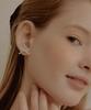 Tatiana (Silver925) Lovely Pearl Ribbon Earring Ec1952