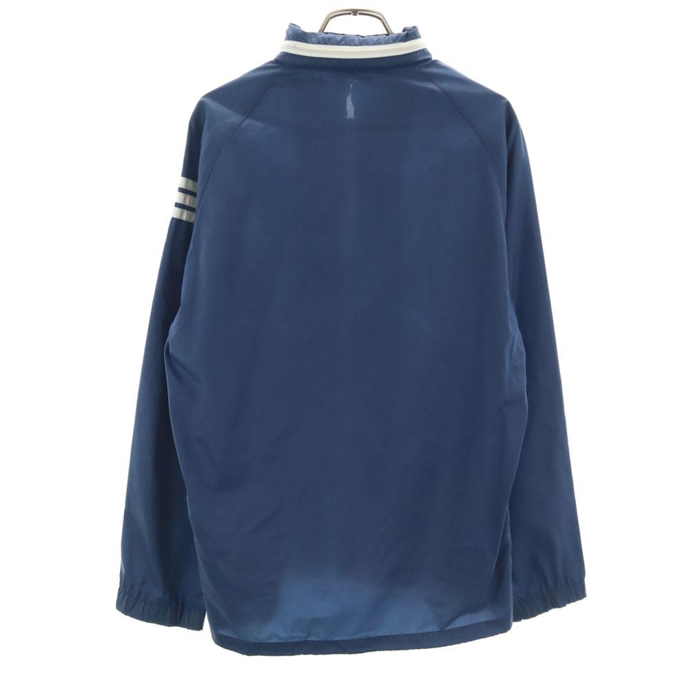 adidas 70s Vintage Descente Trefoil logo Nylon jacket Navy Men's Used