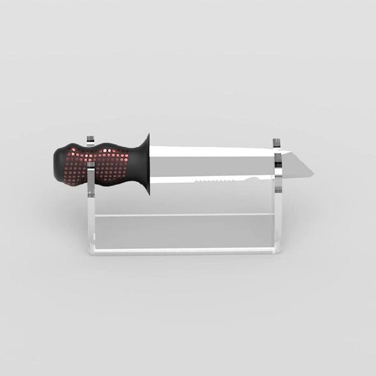 Acrylic Knife Display Stand Knife Collection Display Rack Holder for Single