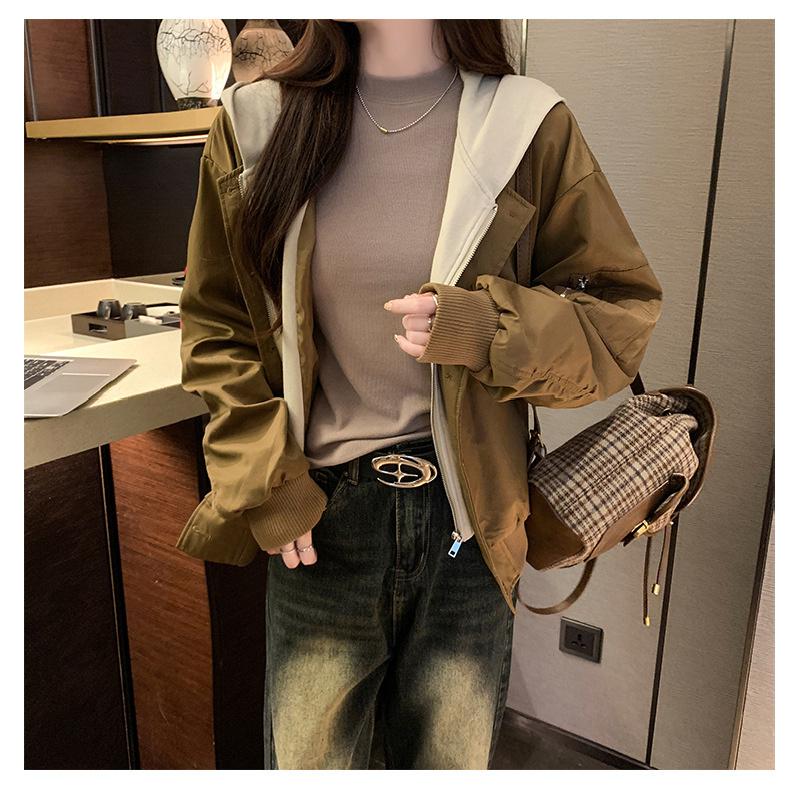 Korean-style gentle solid color long-sleeve knit sweater 2026 spring and autumn new soft and cozy inner layer warm base top for women