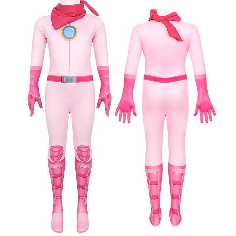 Cosplay Battle Suit For Princess Peach Fans