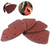 Power Polishing Tool Triangle Sanding Sheets for Wood/Metal/Leather 10PCS