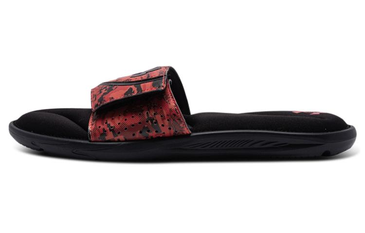 Men's Slides Under Armour Ignite 6 Graphic Strap Slide 'Black Beta Camo'