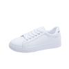 Spring and Autumn New Flat Baseplate Shoes Student Breathable Single Shoes Casual White Shoes