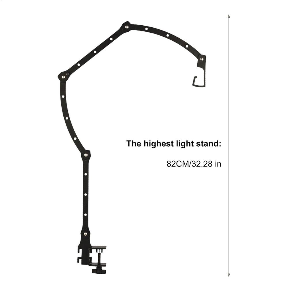 Camping Lantern Stand Foldable Outdoor Camp Suppplies Camping Lamp Hanger For Travelers Fishermen Hikers Tailgate Parties