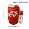 260ml Vakuumisolierter Becher Doppellagiger Strohhalmbecher Modische Mini-Kaffeetasse Reise Outdoor