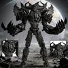 T-13 Demon Mecha 3D Printed Action Figure, Articulated Joints  Model Kit, DIY Assembly Toy with Colorful Claw, Desktop Decor