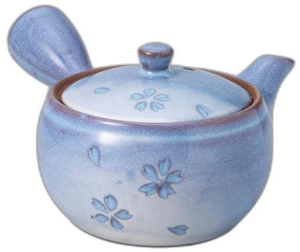 

White Cherry Blossom Mesh Teapot x 10 x Made in China by Setomonohonpo Cut-Edge [10 7.5cm 350cc] белый