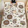 1Pz Coperta in Flanella con Stampa di Animali Carini, Alta Qualità per Tutte le Stagioni, Decorazione per la Casa, Calore e Comfort, Perfetta per Regali di Natale