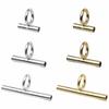 Elegant Silver Brooch Converter Metal Texture for Creating Fashionable Pendant Necklaces from Various Brooch Designs