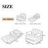 Inflatable Sofa Outdoor Adult Lazy Sofa Multifunctional Five In One Inflatable Bed Convenient Beach Sofa Foldable Lounge Chair