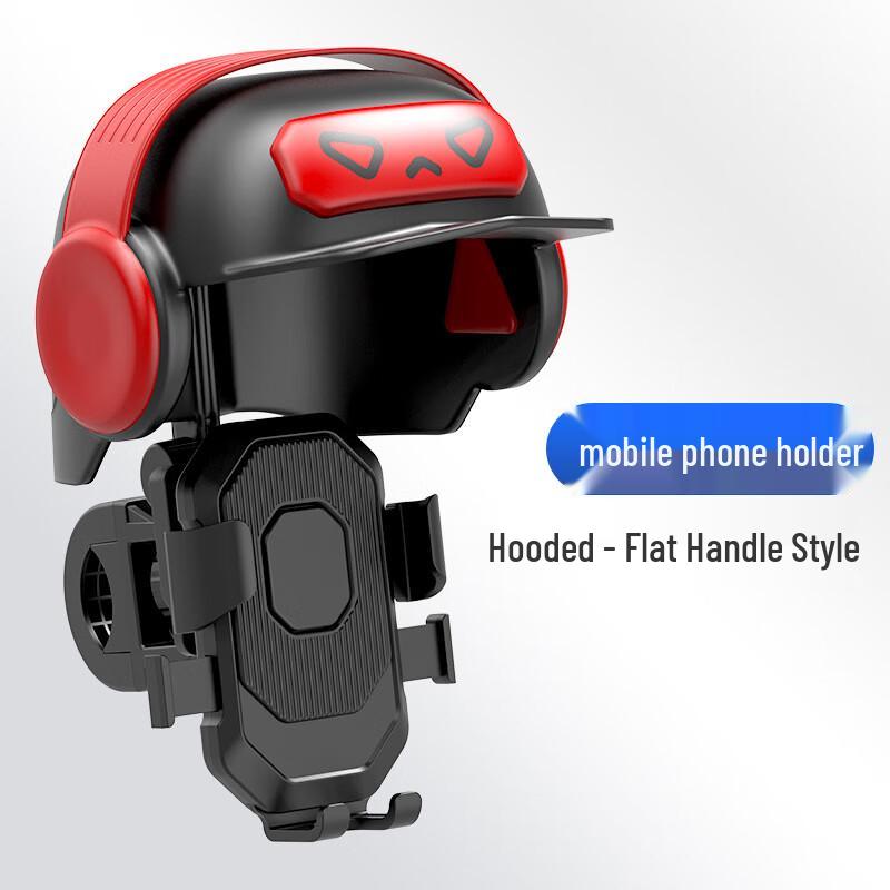 Electric Scooter Phone Holder with Sun & Rain Visor