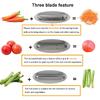 Portable Travel Vegetable Peeler for Fruit Veggie Potatoes Carrot Cucumber Peelers for Kitchen Potato Peelers Apple Peelers Julienne Peeler Fruit