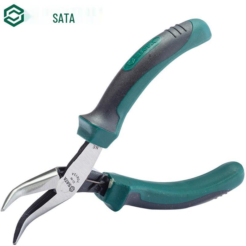 SATA 70613A 5.5-inch Bent Nose Pliers