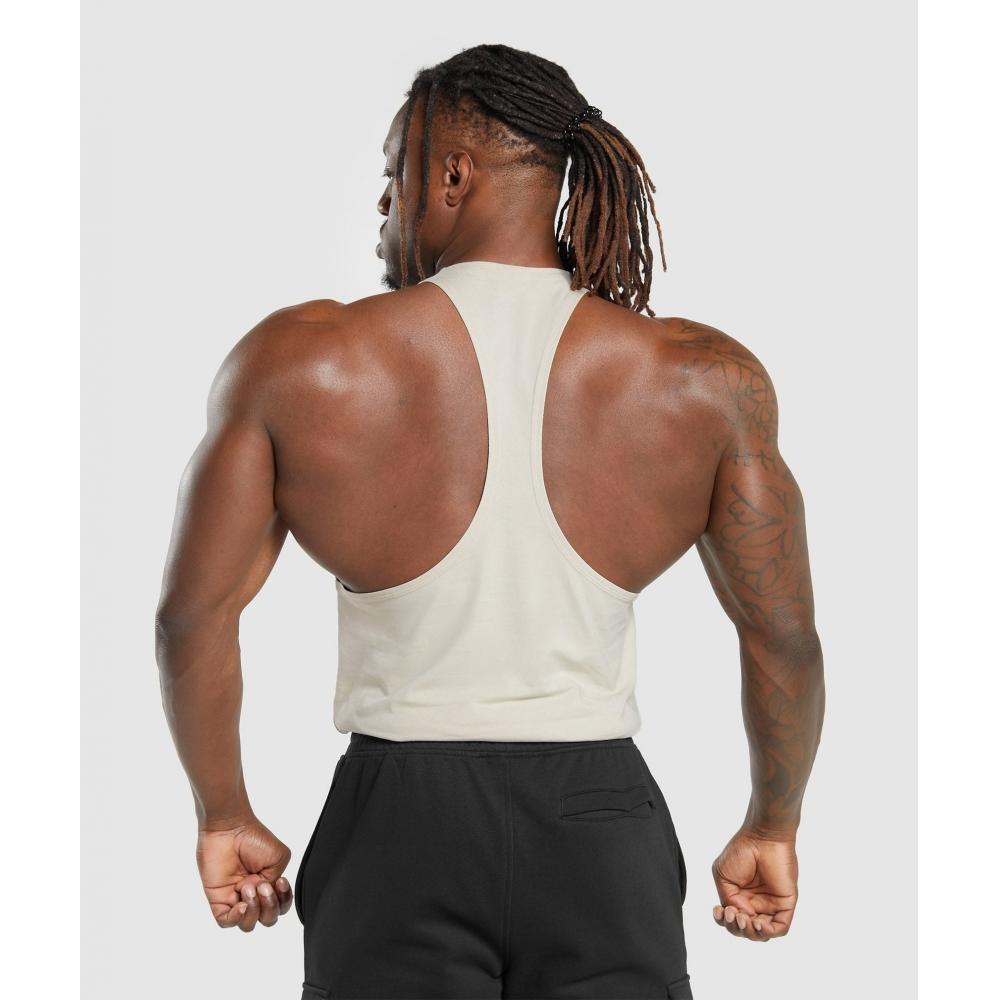 Gymshark Legacy Stringer Pebble Grey A5a3a Gb7p