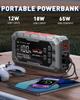 10-in-1 Car Jump Starter with Air Compressor, 8000A, 160PSI, PD65W, Portable Jump Box for Gas/14L Diesel