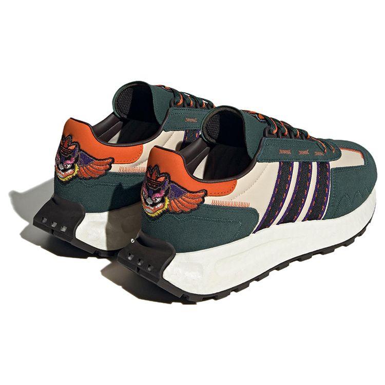 Adidas Originals Retropy E5 Látka Semiš Retro Tlumení Nárazů Protiskluzové Odolné proti Opotřebení Nízké Ležérní Boty Unisex Ležérní Boty IF5411
