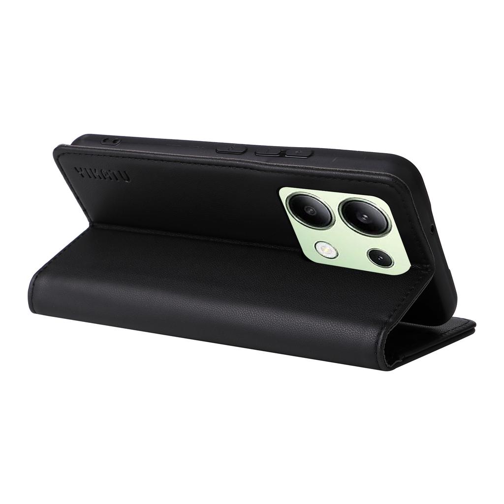 YIKATU YK-001 For Xiaomi Redmi Note 13 4G Case Wallet Phone Cover Magnetic Closing