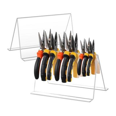 1/2Pcs Acrylic Mini Wire Pliers Organizer Jewelry Tool Rack with Stable Base