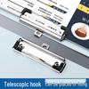 A4 Thickened Metal Clipboard with Strong Clip for Office, Students, and Meetings