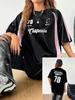 Summer Pink Retro Patchwork Jersey T-shirt, Sports Breathable Short Sleeve Crew Neck Women's T-shirt