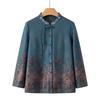 Yuzhaolin Women's New Chinese Style Printed Shirt