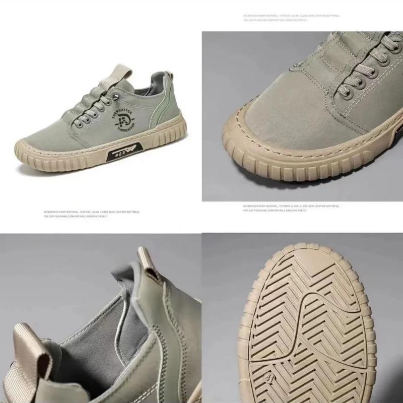 Men's Casual Ice Silk Cloth Canvas Shoes Loafers Sneakers Outdoor Comfort Slip On Flat Shoes for Men Breathable Vulacnized Shoes