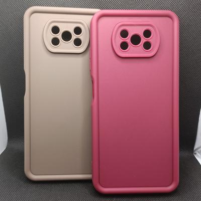 For Xiaomi Poco X3 NFC Case Poco X3 Pro Phone Case Matte Back Cover Skin Feel Protection Shockproof Case