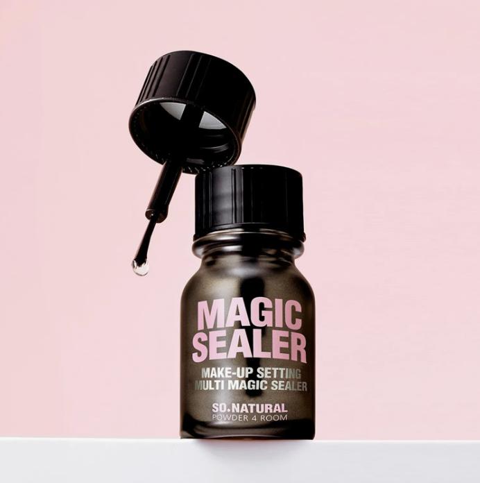 So Natural Multi Magic Makeup Sealer 10ml – Korean Transparent Fixing Top Coat for Eyeliner, Mascara & Brows