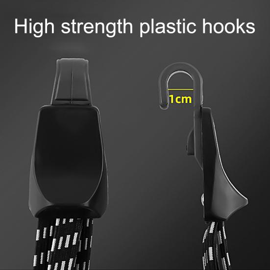 Σχοινί Αποσκευών Ποδηλάτου Υψηλής Αντοχής Πυκνό Καλής Ελαστικότητας Φαρδύ 3 σε 1 Ιμάντας Αποσκευών Ποδηλάτου για Ταξίδια