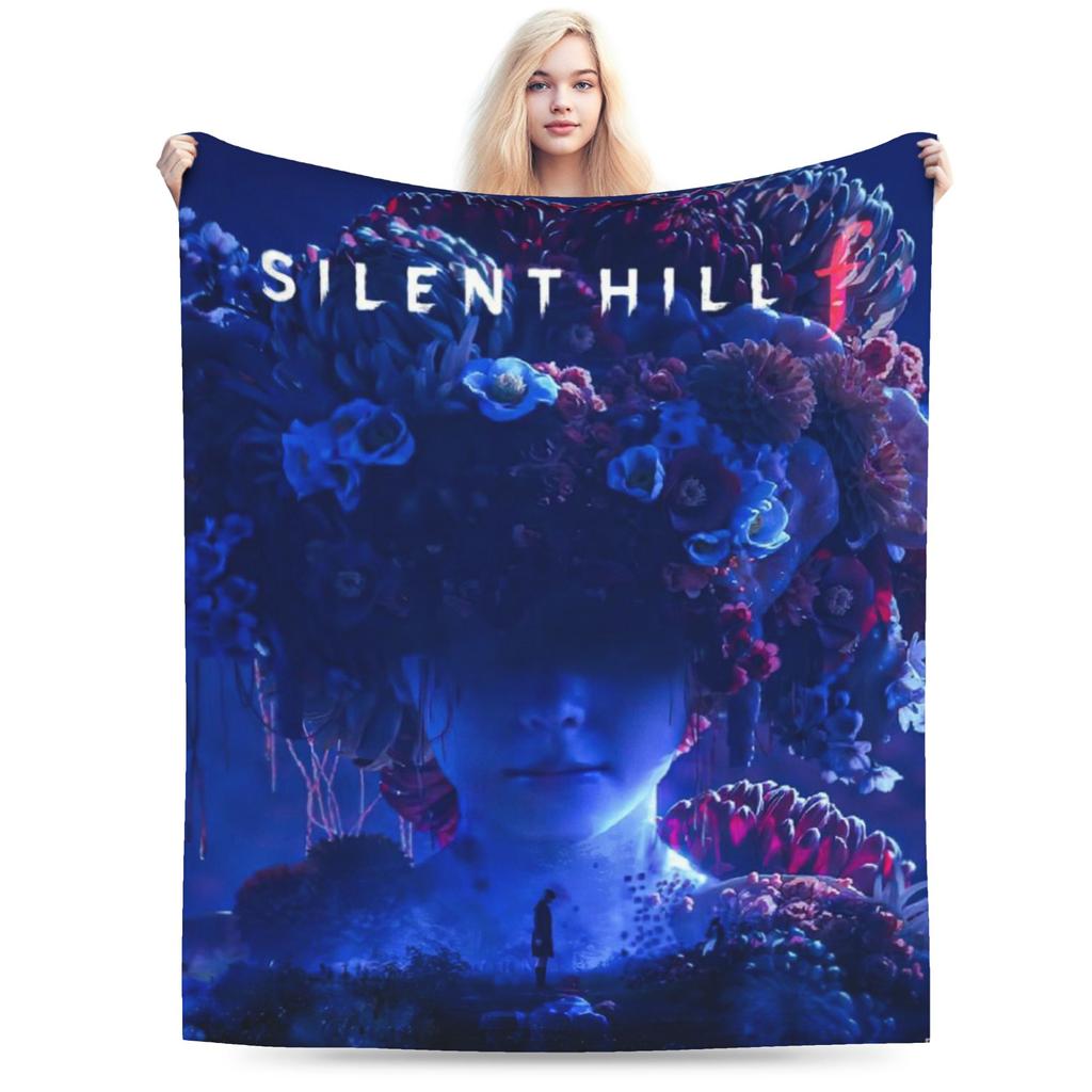 silent hill f horror game 2025 Accessories Blanket Ultra-Soft Fleece Throw Blanket Cozy Bedspread