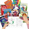120x180mm Paper Kids Coloring Book Kit Multi Holiday Animal Vehicle Theme