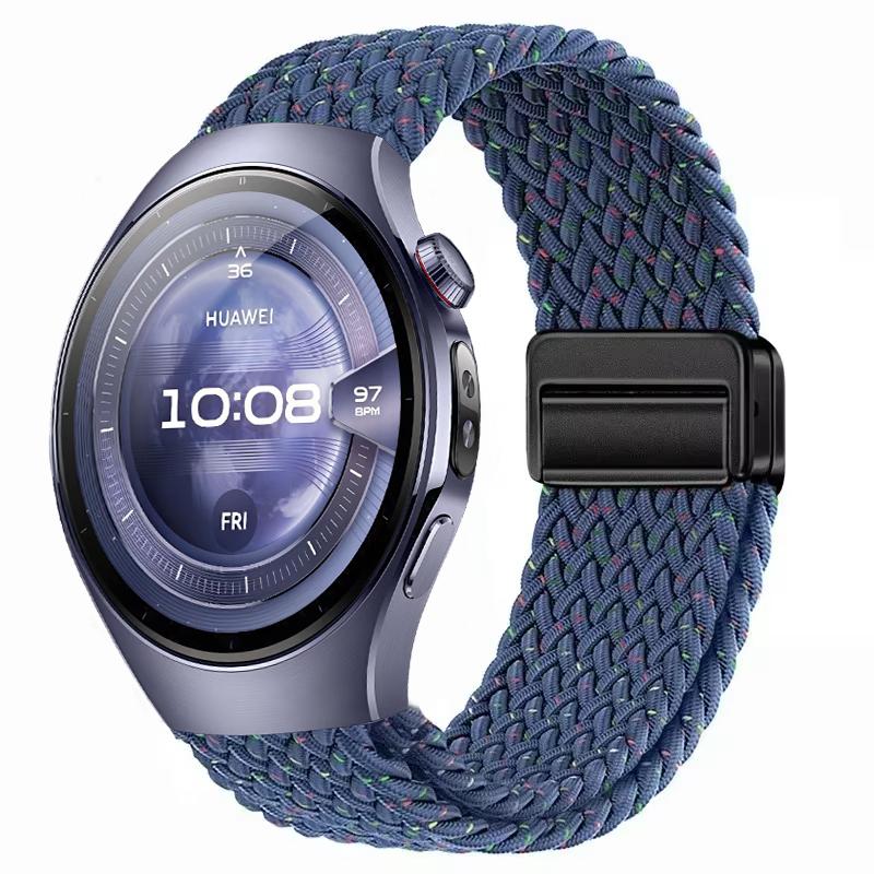20mm 22mm Nylon Strap for Huawei Watch 5 GT5-4-3 46mm Magnetic Bracelet Wristband Samsung Galaxy Watch 7 6 5 4 40mm 44mm Correa