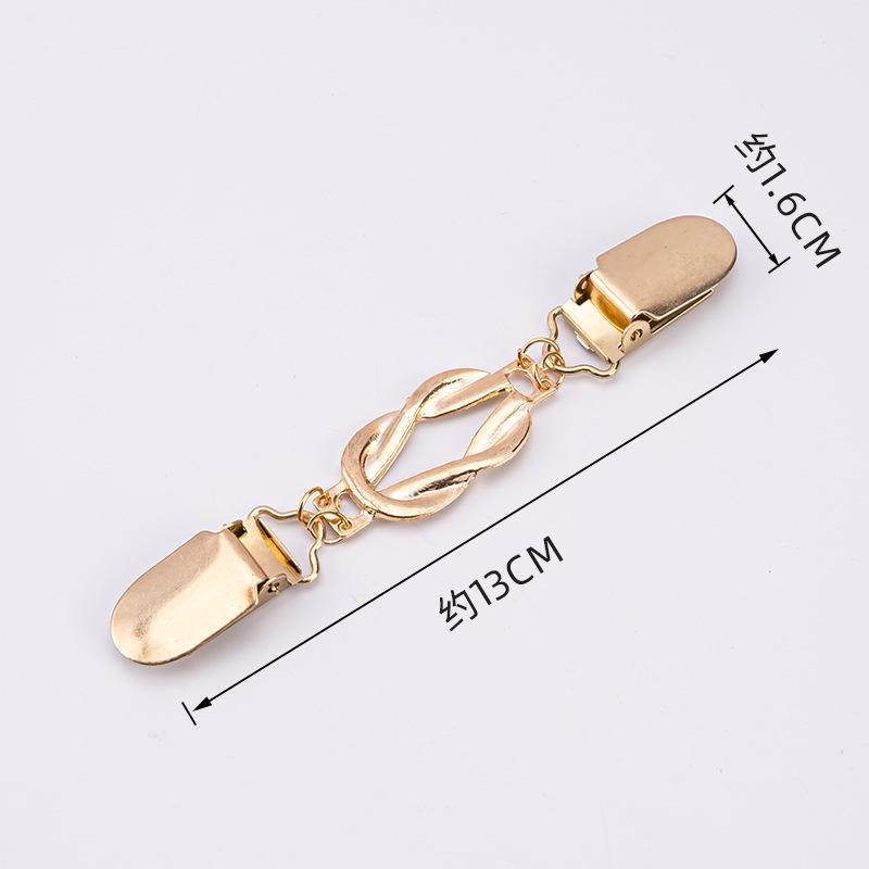 Vintage European & American Shawl Clip: Women's Diamond Sweater, Scarf, Brooch & Collar Alloy Accessories