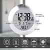 Digital Bathroom Shower Wall Clock, Waterproof Spray, Moisture-proof Meter, Moisture-proof, Large Screen Display, Calendar Month and Day, [4 Strong Su