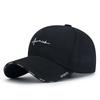 Korean-Style Trendy Unisex Sunshade Baseball Cap – Embroidered, Duckbill Design for Casual and Outdoor Wear.
