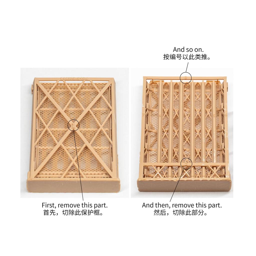 Liang Model Wolf SSA Conjunto de Detalhes 2 Neverland Peças de Modelo de Plástico 1/35 (para passatempo) LIANG-S104 (Veículo militar)