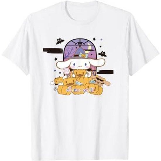 Halloween Feature Cinnamonroll Pumpkin Light Color T-Shirt