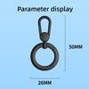 Metal Phone Lanyard Gasket Patch Rotatable Metal Buckle Hanging Stainless Steel Clip Card Cord Tab Mobile Phone Accessories