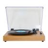 Retro Vinyl Record Player LP Turntable Portable Record Player Vintage Gramophone 3 Speed BT5.0 Wireless Speakers Line