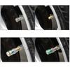 4Pcs/set Automobile Tire Nozzle Cap Anti-theft Valve Core Caps Tire Pressure Detection Pressure Gauge Universal Type Cap