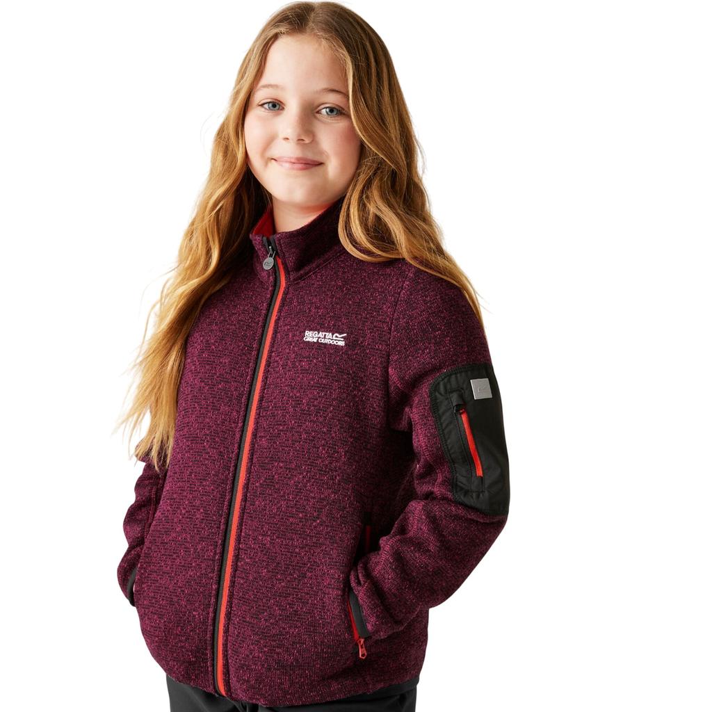 Regatta Childrens/Kids Newhill Full Zip Fleece Jacket