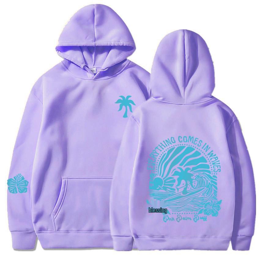 2025 Women's Trendy Long Sleeve Chasing Sunsets Hoodie